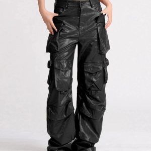 New Style Trends - Y2k Bronze Blaze Cargo Pants - Outfit Ideas