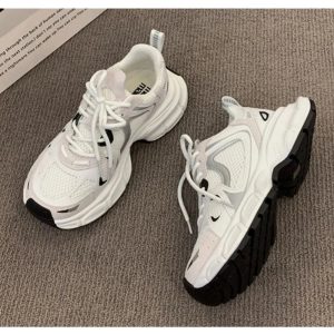 New Style Trends - Y2k Chunky Casual Sneakers - Outfit Ideas