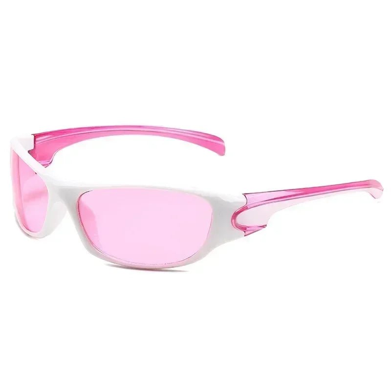 New Style Trends - Y2k Matrix Vision Wraparound Sunglasses - Outfit Ideas