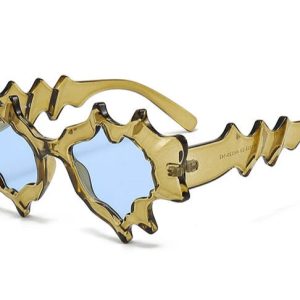 New Style Trends - Y2k Molten Edge Flame Sunglasses - Outfit Ideas