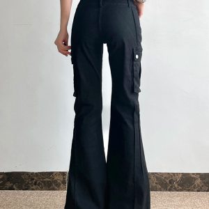 New Style Trends - Y2k Noir Sculpted Pants - Outfit Ideas
