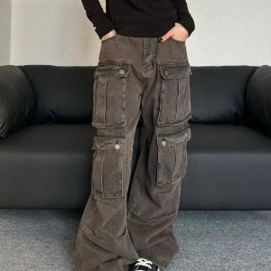 New Style Trends - Y2k Oversized Utility Cargo Pants - Outfit Ideas