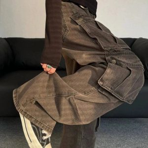 New Style Trends - Y2k Oversized Utility Cargo Pants - Outfit Ideas