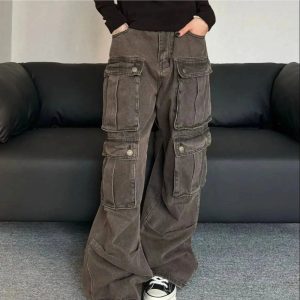 New Style Trends - Y2k Oversized Utility Cargo Pants - Outfit Ideas