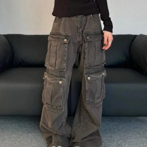New Style Trends - Y2k Oversized Utility Cargo Pants - Outfit Ideas