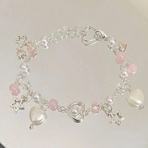 New Style Trends - Y2k Pink Star Pastel Fairy Bracelet - Outfit Ideas