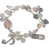 New Style Trends - Y2k Pink Strawberry Note Charm Bracelet - Outfit Ideas