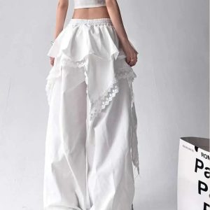 New Style Trends - Y2k Shadow Ballet Layered Pants - Outfit Ideas
