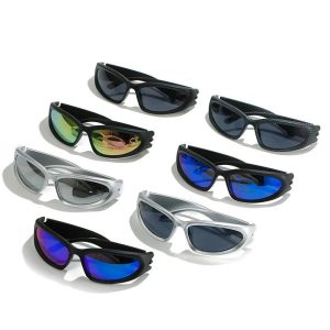 New Style Trends - Y2k Small Oval Cat Eye Sunglasses - Outfit Ideas