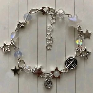 New Style Trends - Y2k Star Dice Beaded Bracelet - Outfit Ideas