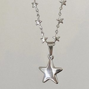 New Style Trends - Y2k Stellar Shine Star Necklace - Outfit Ideas