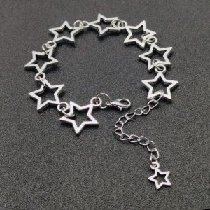 New Style Trends - Y2k Stellar Silhouette Charm Bracelet - Outfit Ideas