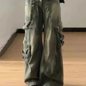 New Style Trends - Y2k Strapped Cargo Pants - Outfit Ideas