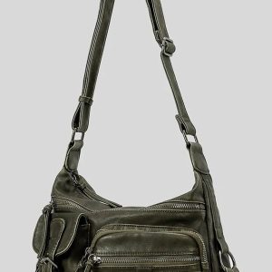 New Style Trends - Y2k Wanderer Multi-Pocket Sling Bag - Outfit Ideas